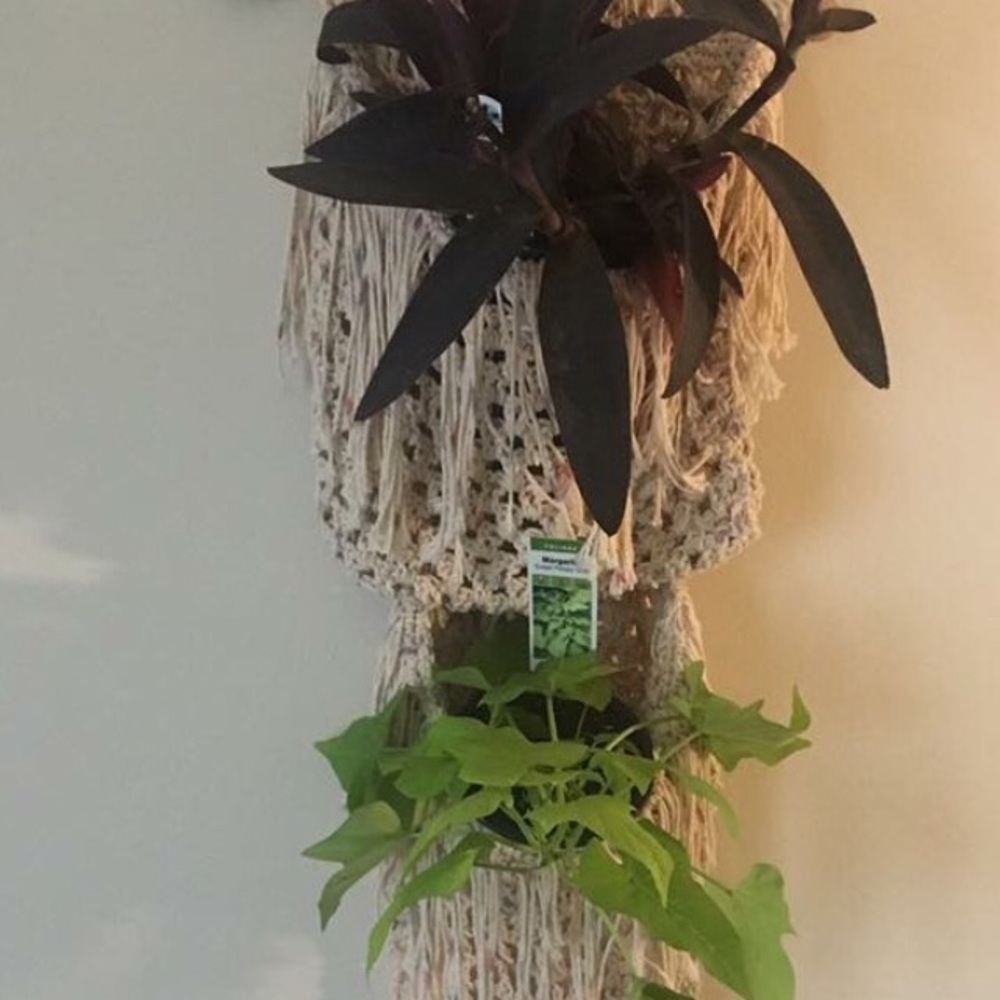 Wall hanging made of crochet 🧶